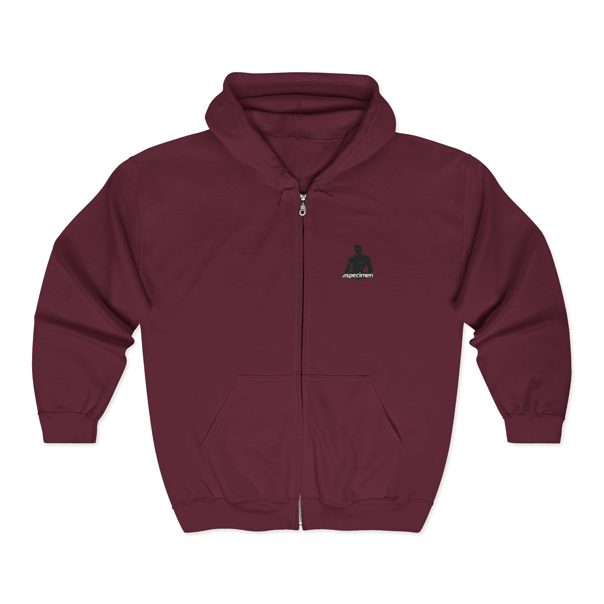 Aspecimen Logo Full Zip Hoodie - Image 52