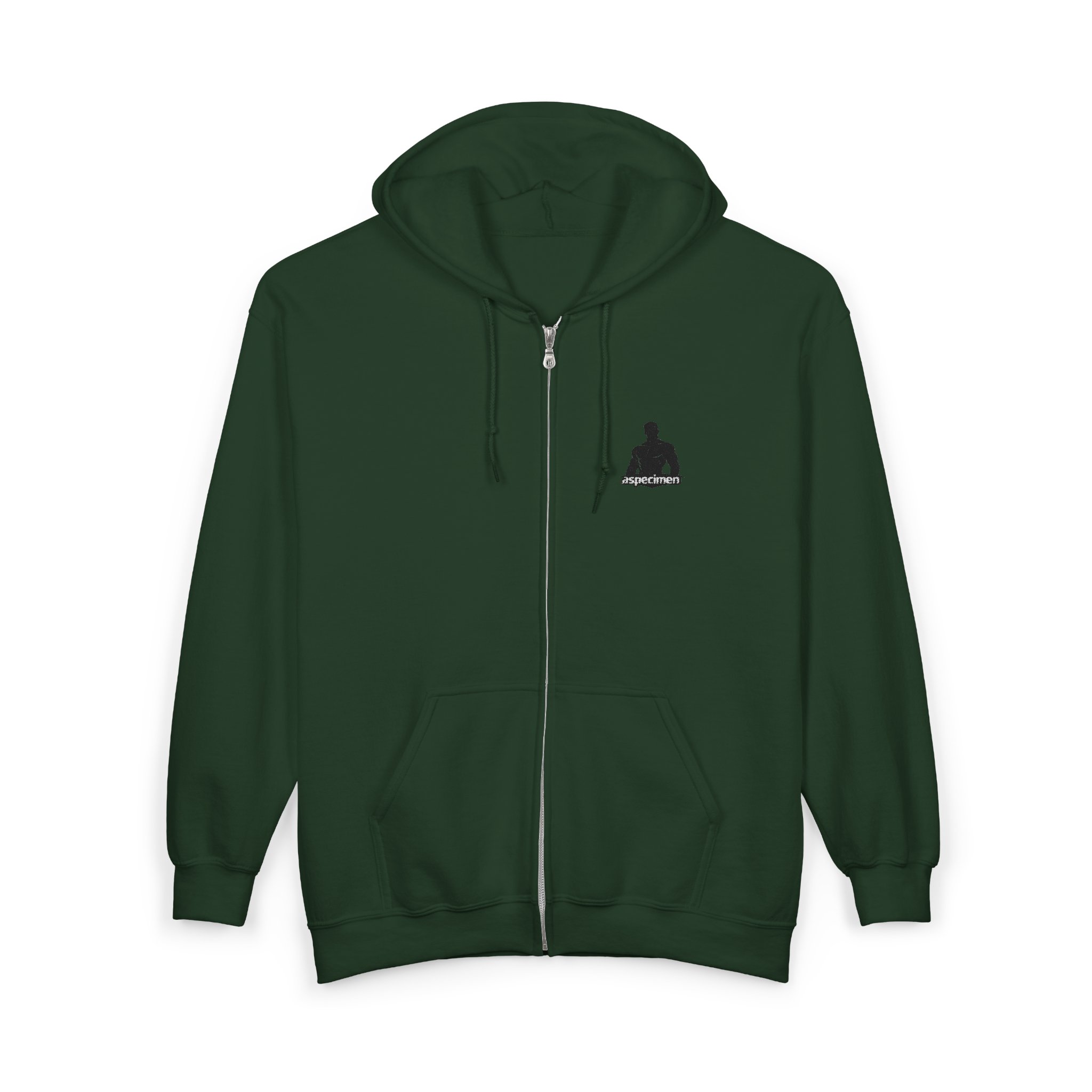 Aspecimen Logo Full Zip Hoodie - Image 64