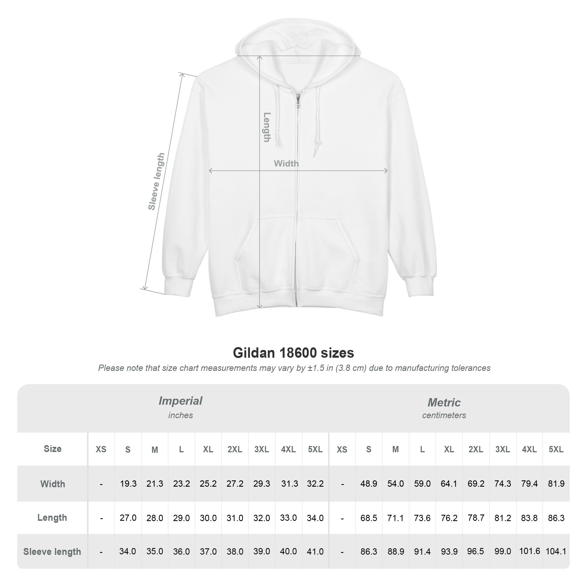 Aspecimen Logo Full Zip Hoodie - Image 117