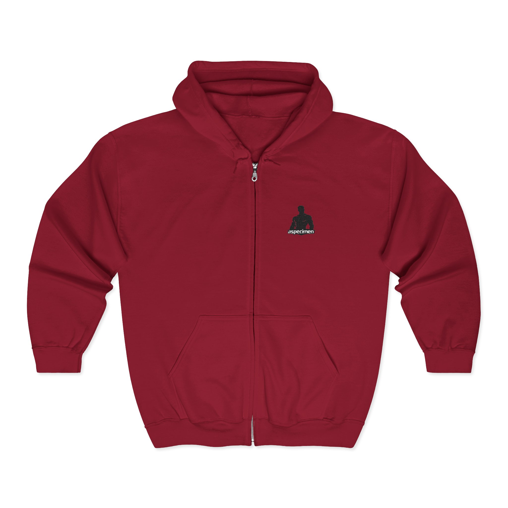 Aspecimen Logo Full Zip Hoodie - Image 124